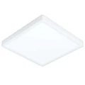 Eglo 30893 Fueva 5 fürdőszobai LED panel, felületre szerelhető, falon kívüli, 28,5 cm, fehér, kör, 2500 lm, 4000K természetes fehér, beépített LED, 20,5W, IP44, 285x285 mm