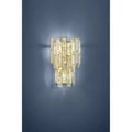 Eglo 39615 Calmeilles fali lámpa, kristály díszítéssel, réz, E14 foglalattal, max. 3x25W, IP20