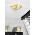 Eglo 43599 Castanuelo fali/mennyezeti lámpa, arany, E27 foglalattal, max. 1x40W, IP20