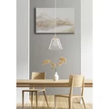 Eglo 43631 Copley 1 ágú függeszték, üveg burával, rosegold, E27 foglalattal, max. 1x40W, IP20
