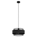 Eglo 43668 Bazely 1 ágú függeszték, fekete, E27 foglalattal, max. 1x40W, IP20