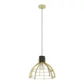 Eglo 43767 Stillington 1 ágú függeszték, fekete díszítéssel, arany, E27 foglalattal, max. 1x40W, IP20