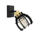 Eglo 43926 Stillington 1 mennyezeti lámpa, fekete, E27 foglalattal, max. 1x40W, IP20