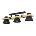 Eglo 43955 Maccles mennyezeti lámpa, fekete, E27 foglalattal, max. 3x15W, IP20