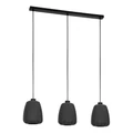 Eglo 43962 Barlaston függeszték, fekete, E27 foglalattal, max. 3x40W, IP20