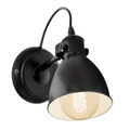 Eglo 49468 Priddy fali lámpa, fekete, E27 foglalattal, max. 1x40W, IP20