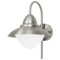 Eglo 83966 Sidney kültéri fali lámpa, rozsdamentes acél (inox), E27 foglalattal, max. 1x60W, IP44
