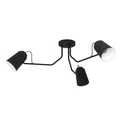 Eglo 900188 Loreto mennyezeti lámpa, fekete, E27 foglalattal, max. 3x25W, IP20