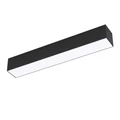 Eglo 900261 Salitta kültéri mennyezeti lámpa, felületre szerelhető, 38cm, fekete, 1080 lm, 3000K melegfehér, beépített LED, 9W, IP65