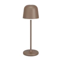 Eglo 900459 Mannera kültéri asztali lámpa, IP54, barna, 200 lm, 3000K melegfehér, beépített LED, 2,2W, IP54