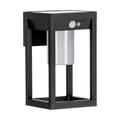 Eglo 900804 Martano kültéri fali lámpa, szolár, fekete, 340 lm, 4000K természetes fehér, SOLAR-beépített LED, 3,7W, IP44