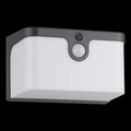 Eglo 901081 Croara kültéri fali lámpa, szolár + mozgásérzékelő, fekete, 800 lm, 3000K melegfehér, SOLAR-beépített LED, 7,3W, IP44