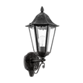 Eglo 93457 Navedo kültéri fali lámpa, fekete, E27 foglalattal, max. 1x60W, IP44