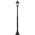 Eglo 93464 Navedo kültéri állólámpa, fekete, E27 foglalattal, max. 1x60W, IP44