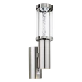 Eglo 94128 Trono Stick kültéri fali lámpa, rozsdamentes acél (inox), -;280 lm, 3000K melegfehér, GU10+beépített LED, 1x3W+1x3,7W, IP44