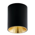 Eglo 94502 Polasso mennyezeti lámpa, fekete, 340 lm, 3000K melegfehér, beépített LED, 1x3,3W, IP20