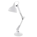 Eglo 94699 Borgillio asztali lámpa, fehér, E27 foglalattal, max. 1x40W, IP20