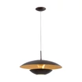 Eglo 95755 Nuvano 1 ágú függeszték, barna, E27 foglalattal, max. 1x60W, IP20