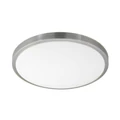 Eglo 96034 Competa 1 fali/mennyezeti lámpa, nikkel, 2600 lm, 3000K melegfehér, beépített LED, 24W, IP20