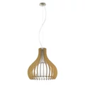 Eglo 96214 Tindori 1 ágú függeszték, fa, E27 foglalattal, max. 1x60W, IP20