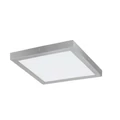 Eglo 97269 Fueva 1 LED panel, ezüst, szögletes, 2600 lm, 4000K természetes fehér, beépített LED, 22W, IP20, 400x400 mm