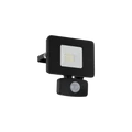 Eglo 97459 Faedo 3 kültéri LED reflektor, fekete, 900 lm, 5000K természetes fehér, beépített LED, 10W, IP44