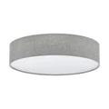 Eglo 97613 Pasteri mennyezeti lámpa, szürke, E27 foglalattal, max. 3x25W, IP20