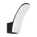 Eglo 98148 Fiumicino kültéri fali lámpa, fekete, 1300 lm, 3000K melegfehér, beépített LED, 1x11W, IP44