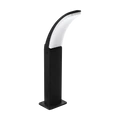 Eglo 98151 Fiumicino kültéri állólámpa, fekete, 1300 lm, 3000K melegfehér, beépített LED, 1x11W, IP44