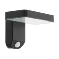 Eglo 98191 Pastion kültéri fali lámpa, szolár, fekete, 200 lm, 3000K melegfehér, SOLAR-beépített LED, 4,5W
