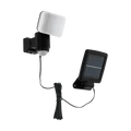 Eglo 98195 Casabas kültéri fali lámpa, szolár, fekete, 470 lm, 6500K hidegfehér, SOLAR-beépített LED, 5W, IP44