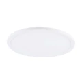Eglo 98868 Fueva Flex LED panel, süllyesztett, 22,5cm, fehér, kör, 2800 lm, 4000K természetes fehér, beépített LED, 22W, IP20, 225mm átmérő