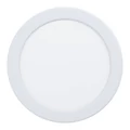 Eglo 99149 Fueva 5 LED panel, fehér, kör, 1350 lm, 4000K természetes fehér, beépített LED, 11W, IP20, 166mm átmérő