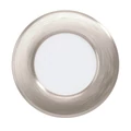 Eglo 99152 Fueva 5 LED panel, nikkel, kör, 330 lm, 4000K természetes fehér, beépített LED, 2,7W, IP20, 86mm átmérő
