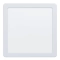 Eglo 99164 Fueva 5 LED panel, fehér, szögletes, 2000 lm, 3000K melegfehér, beépített LED, 17W, IP20, 216x216 mm