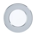 Eglo 99204 Fueva 5 fürdőszobai LED panel, króm, kör, 330 lm, 3000K melegfehér, beépített LED, 2,7W, IP44, 86mm átmérő