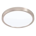 Eglo 99232 Fueva 5 LED panel, nikkel, kör, 2500 lm, 4000K természetes fehér, beépített LED, 20,5W, IP20, 285mm átmérő