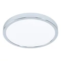 Eglo 99266 Fueva 5 fürdőszobai LED panel, króm, kör, 2400 lm, 3000K melegfehér, beépített LED, 20,5W, IP44, 285mm átmérő