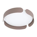 Eglo 99623 Valcasotto mennyezeti lámpa, barna, 2500 lm, 3000K melegfehér, beépített LED, 24W, IP20