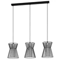Eglo 99634 Maseta több ágú függeszték, fekete, E27 foglalattal, max. 3x40W, IP20