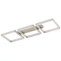 Eglo 99786 Altaflor mennyezeti lámpa, nikkel, 4560 lm, 3000K melegfehér, beépített LED, 12x2,8W, IP20