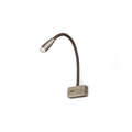 FARO LEAD fali lámpa, bronz, 3000K melegfehér, beépített LED, 3W, IP20, 62704