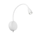 FARO LOKE fali lámpa, fehér, 3000K melegfehér, beépített LED, 3W, IP20, 41019