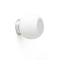FARO MOY kültéri fali/mennyezeti lámpa, króm, 3000K melegfehér, beépített LED, 4W, IP44, 40091