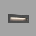 FARO NAT kültéri beépíthető lámpa, szürke, 3000K melegfehér, beépített LED, 8W, IP65, 70638