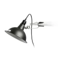 FARO PEPPER csiptethető lámpa, fekete, E27 foglalattal, IP20, 64169