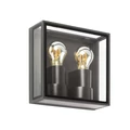 FARO POMO kültéri fali lámpa, szürke, E27 foglalattal, IP65, 71306