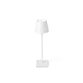 FARO TOC kültéri asztali lámpa, érintőkapcsolóval, fehér, 3000K melegfehér, beépített LED, 2,2W, 150 lm, IP54, 70775
