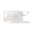 IDEAL LUX BOOK fali lámpa G9 foglalattal, max. 28W, LED olvasólámpával, 3W, 130 lm, 54x15 cm, fehér 174822