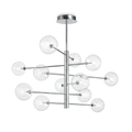 IDEAL LUX EQUINOXE több ágú függeszték, max. 12x2W, G4 foglalattal, króm, 200118